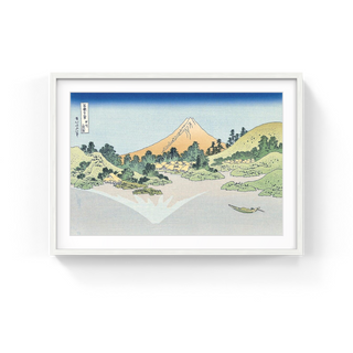 Katsushika Hokusai - The Surface of the Water at Misaka in Kai Province, After 1830 - Pinto Gallery