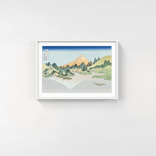 Katsushika Hokusai - The Surface of the Water at Misaka in Kai Province, After 1830 - Pinto Gallery