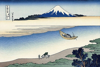 Katsushika Hokusai - The Tamagawa in Musashi Province, After 1830 - Pinto Gallery