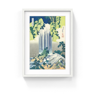 Katsushika Hokusai - Yoro Waterfall in Mino Province, After 1833 - Pinto Gallery