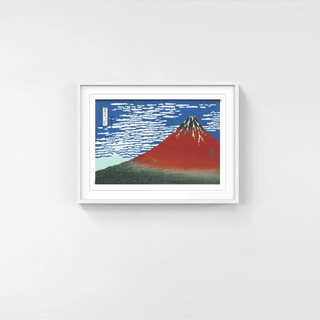 Katsushika Hokusai's Gaifū Kaisei, Red Fuji, 2025-Takashi Murakami-Pinto Gallery