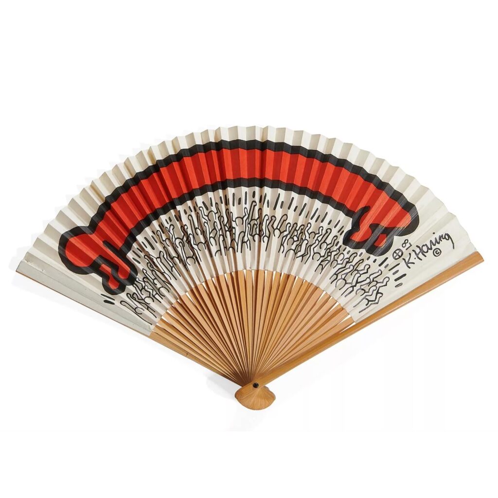 Keith Haring - Baby Fan (Black), 2017 - Pinto Gallery