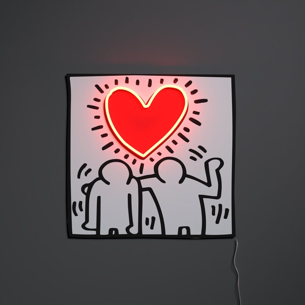 Keith Haring - Love People, 2024 - Pinto Gallery