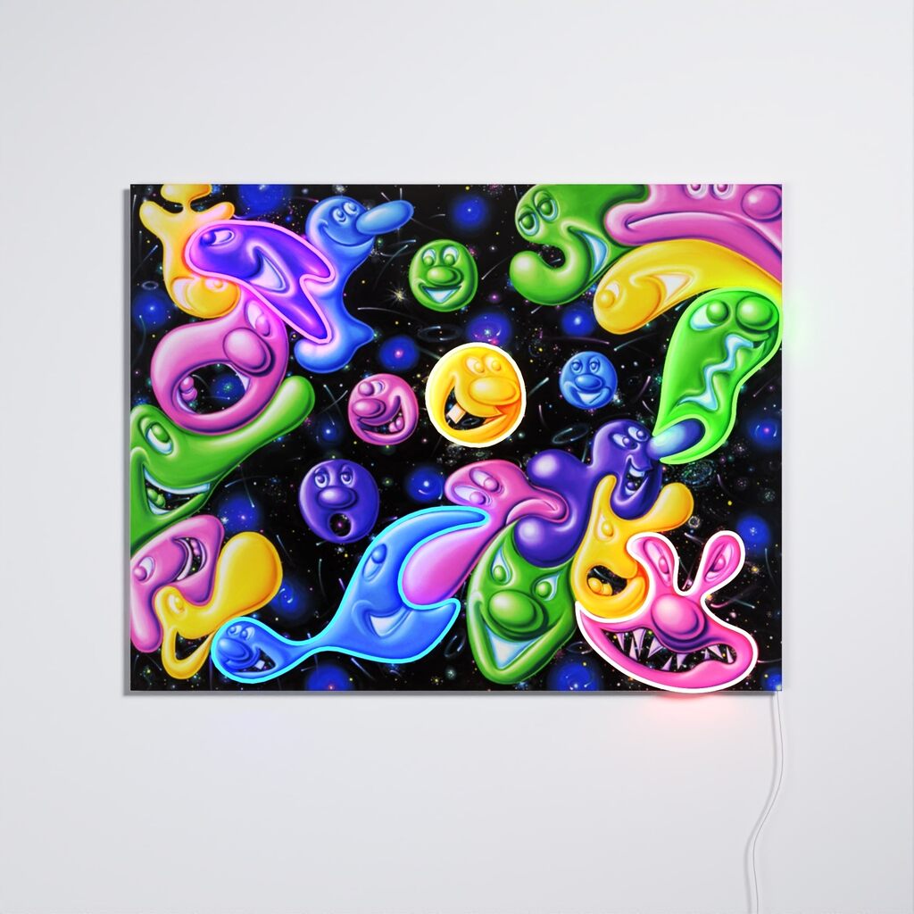 Kenny Scharf - GLOBZOZ, 2024 - Pinto Gallery