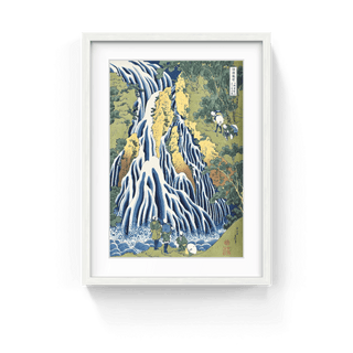 Kirifuri Waterfall at Mt.Kurokami in Shimotsuke Province, After 1833-Katsushika Hokusai-Pinto Gallery