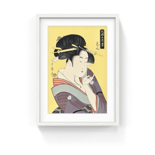 Kitagawa Utamaro - Geisha, After 1792 - Pinto Gallery