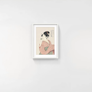 Kitagawa Utamaro - Girl Blowing a Glass Toy, After 1792 - Pinto Gallery