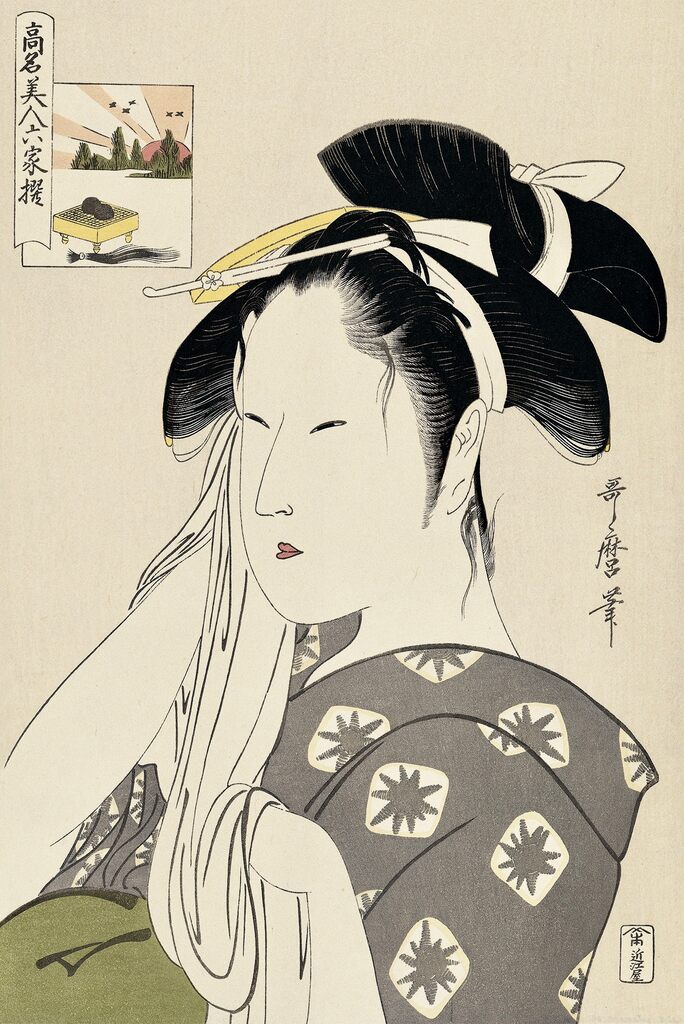 Kitagawa Utamaro - Hinodeya Goke, After 1792 - Pinto Gallery