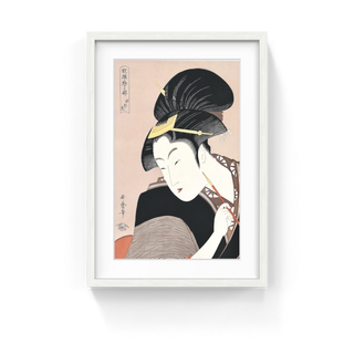 Kitagawa Utamaro - Love Brooding, After 1792 - Pinto Gallery