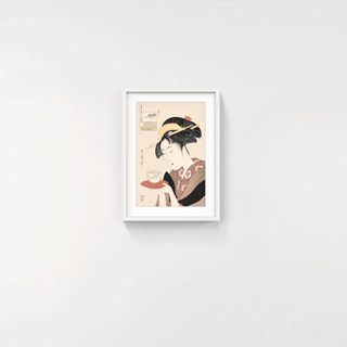 Kitagawa Utamaro - Okita of Naniwaya, After 1792 - Pinto Gallery