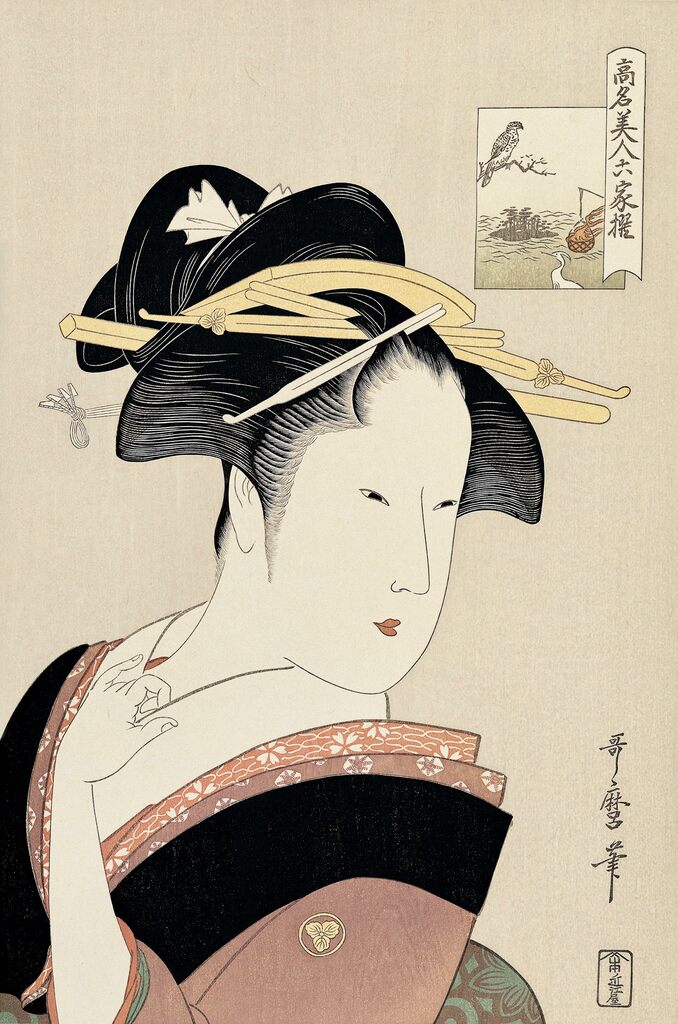 Kitagawa Utamaro - Takashimaya Ohisa, After 1792 - Pinto Gallery