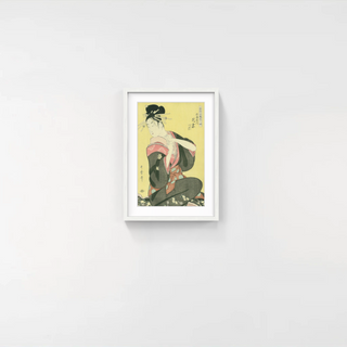 Kitagawa Utamaro - The Courtesan Hanazuma of Hyogoya, After 1792 - Pinto Gallery