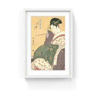 Kitagawa Utamaro - The Courtesan Komurasaki of Tamaya, After 1792 - Pinto Gallery