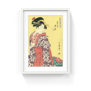 Kitagawa Utamaro - The Courtesan Somenosuke of Matsubaya, After 1792 - Pinto Gallery