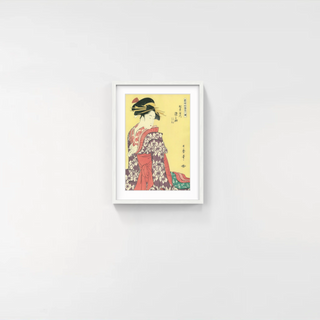 Kitagawa Utamaro - The Courtesan Somenosuke of Matsubaya, After 1792 - Pinto Gallery