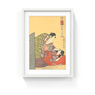 Kitagawa Utamaro - The Hour of the Dragon(8am), After 1792 - Pinto Gallery