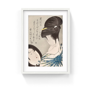 Kitagawa Utamaro - Woman Powdering her Neck, After 1792 - Pinto Gallery