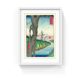 Koganei in Musashi Province, After 1858-Utagawa Hiroshige (Andō Hiroshige)-Pinto Gallery