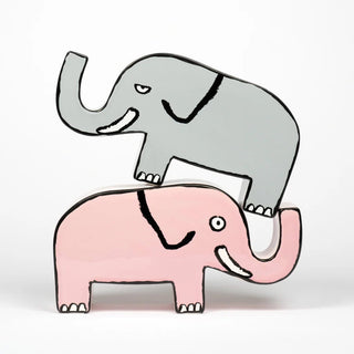 L'Éléphant (set of 2), 2025-Jean Jullien-Pinto Gallery