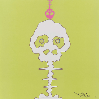 LIME GREEN-TIME, 2011-Takashi Murakami-Pinto Gallery