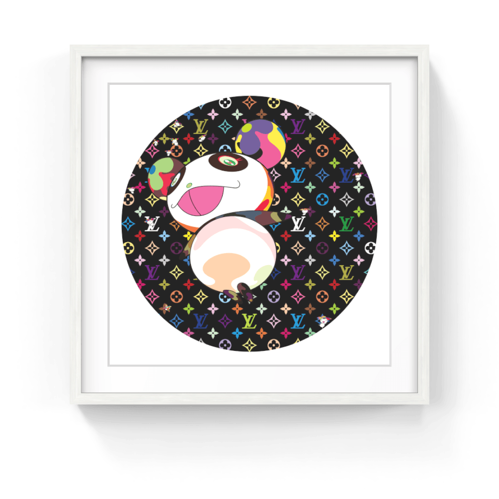 Takashi Murakami | LV BLACK MURAKAMI MULTICOLOR MONOGRAM Panda and