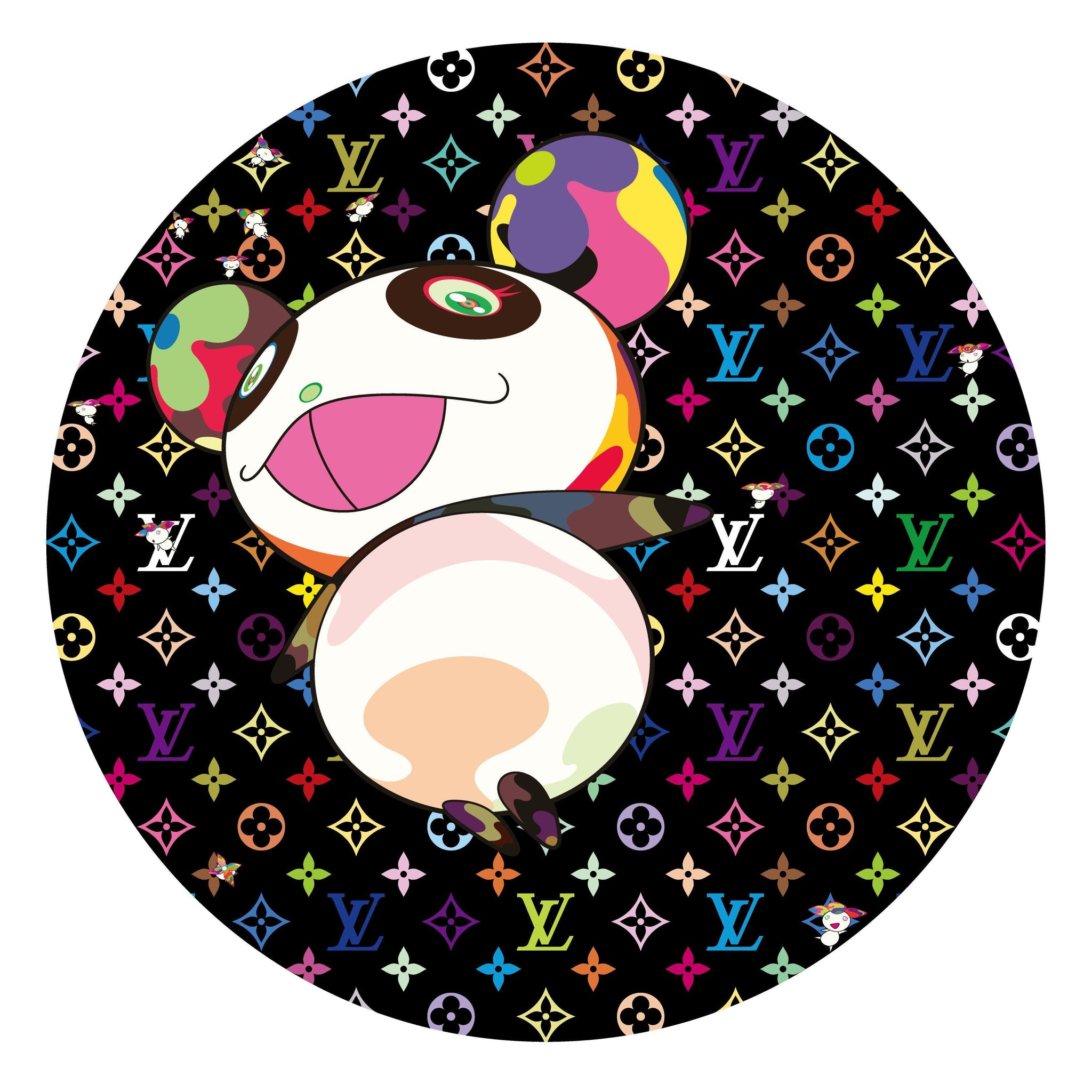 Takashi Murakami | LV BLACK MURAKAMI MULTICOLOR MONOGRAM Panda and