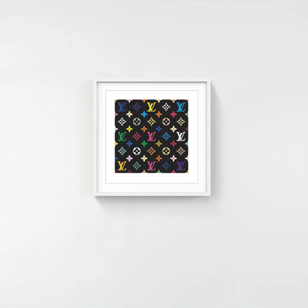 Takashi Murakami | LV Black Murakami Multicolor Monogram, 2025