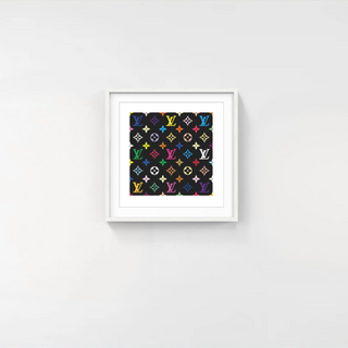 LV Black Murakami Multicolor Monogram, 2025-Takashi Murakami-Pinto Gallery