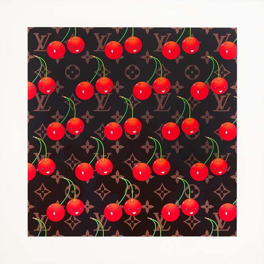 Takashi Murakami × Eguchi Hisashiハートハンド × フラワーカモ グリーン Takashi Murakami: Louis Vuitton – Pinto Gallery