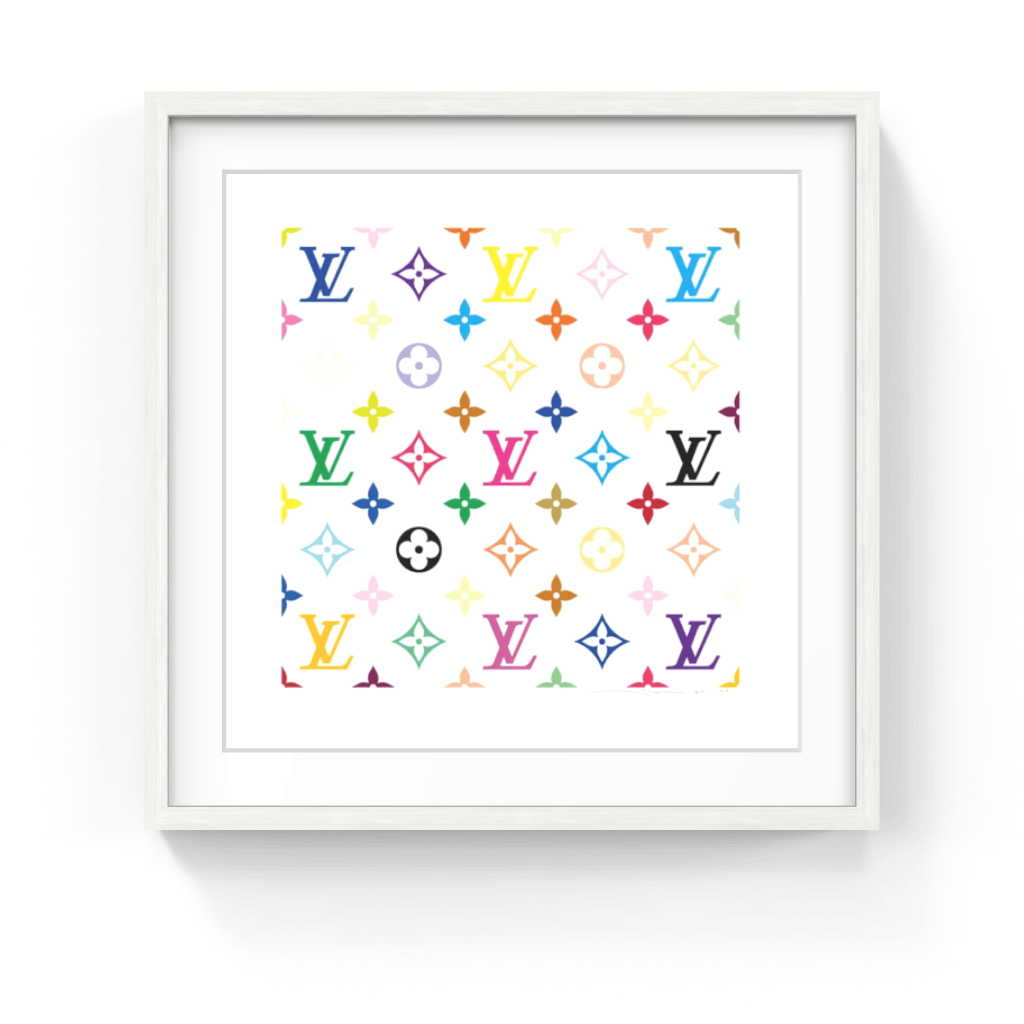 Takashi Murakami | LV White Murakami Multicolor Monogram, 2025