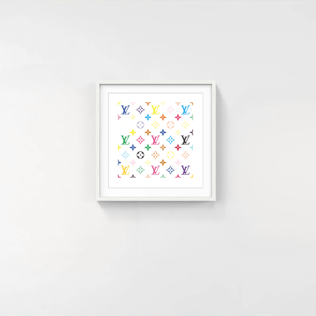Takashi Murakami | LV White Murakami Multicolor Monogram, 2025