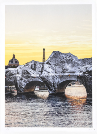 La Caverne du Pont Neuf, Soleil couchant, 21 mai 2026, 19h58, Paris, France, 2026-JR-Pinto Gallery