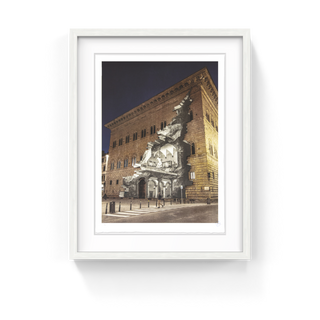 La Ferita, 25 Mars 2021, 19H07, Palazzo Strozzi, Florence, Italie, 2021, 2021-JR-Pinto Gallery