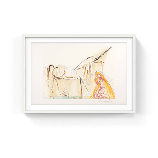La Licorne (Unicorn), 1983-Salvador Dalí-Pinto Gallery
