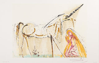 La Licorne (Unicorn), 1983-Salvador Dalí-Pinto Gallery