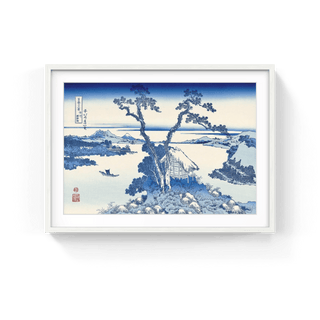 Lake Suwa in Shinano Province, After 1830-Katsushika Hokusai-Pinto Gallery