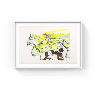 Le Cheval de Course (Race Horse), 1983-Salvador Dalí-Pinto Gallery