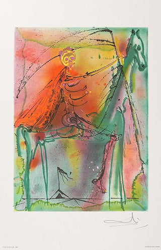 Le Cheval de la Mort (Horse of Death), 1983-Salvador Dalí-Pinto Gallery
