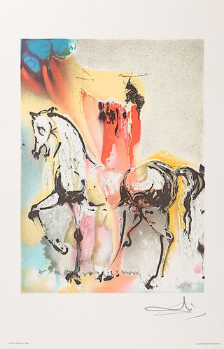 Le Chevalier Chrétien (The Christian Knight), 1983-Salvador Dalí-Pinto Gallery