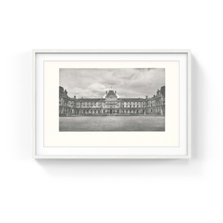 Le Louvre revu par JR, (photo héliogravure noir et blanc), 2016-JR-Pinto Gallery