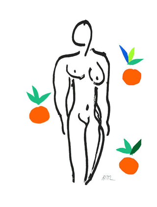 Le Nu aux oranges (Nude with Oranges), 2007-Henri Matisse-Pinto Gallery