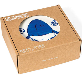 Life is Only One (Set of 3 plates), 2015-Yoshitomo Nara-Pinto Gallery