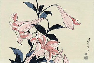 Lily, After 1830-Katsushika Hokusai-Pinto Gallery