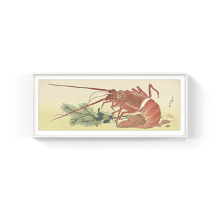 Lobster and Pine Branch, After 1832-Katsushika Hokusai-Pinto Gallery