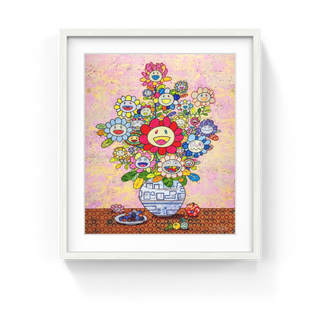 Longing for Zao Wou-Ki's Flower Painting, 2024-Takashi Murakami-Pinto Gallery