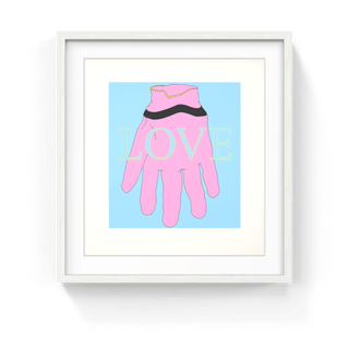 Love/Glove, 2011-Michael Craig-Martin-Pinto Gallery