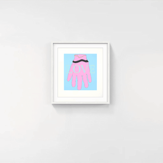 Love/Glove, 2011-Michael Craig-Martin-Pinto Gallery