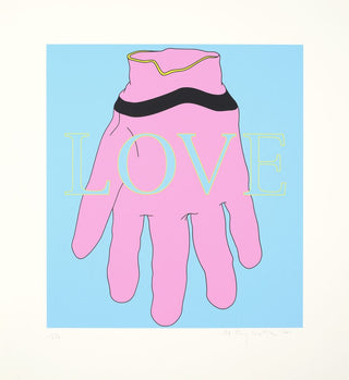 Love/Glove, 2011-Michael Craig-Martin-Pinto Gallery