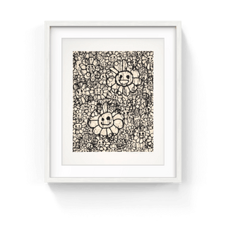 MADSAKI Flowers A Beige (working title), 2017-Takashi Murakami-Pinto Gallery