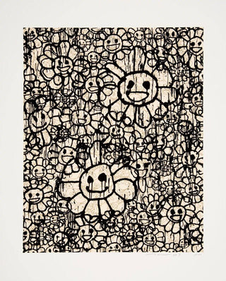 MADSAKI Flowers A Beige (working title), 2017-Takashi Murakami-Pinto Gallery